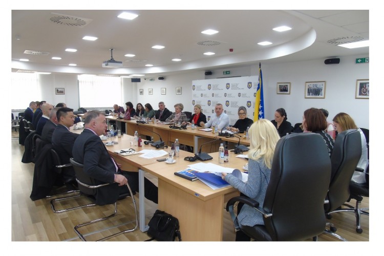 SASTANAK UDARNE GRUPE ZA BORBU PROTIV  TRGOVINE LJUDIMA I ORGANIZIRANE ILEGALNE IMIGRACIJE ODRŽAN U SARAJEVU