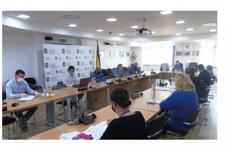 CHIEF PROSECUTOR GORDANA TADIĆ HOLDS MEETING OF COORDINATION TEAM OF PROSECUTOR’S OFFICE OF BIH REGARDING ACTIVITIES ON PREVENTION AND SUPPRESSION OF SPREAD OF COVID 19 VIRUS