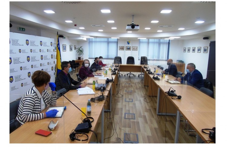 ГЛАВНА ТУЖИТЕЉКА САСТАЛА СЕ СА ШЕФОВИМА ТЕРЕНСКЕ КАНЦЕЛАРИЈЕ МРМКС-а И ДЕЛЕГАЦИЈЕ МКЦК-а У САРАЈЕВУ