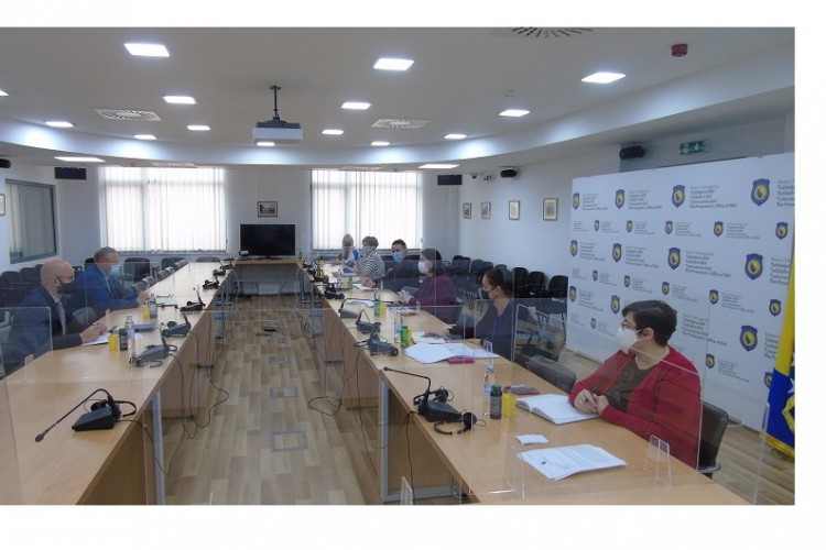 ГЛАВНА ТУЖИТЕЉКА САСТАЛА СЕ СА ШЕФОВИМА ТЕРЕНСКЕ КАНЦЕЛАРИЈЕ МРМКС-а И ДЕЛЕГАЦИЈЕ МКЦК-а У САРАЈЕВУ