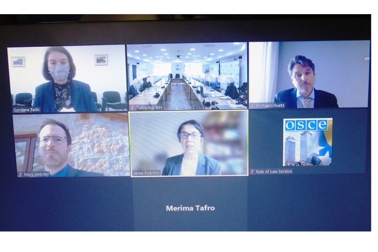 CHIEF PROSECUTOR HOLDS MEETING WITH OSCE MISSION OFFICIALS IN BIH