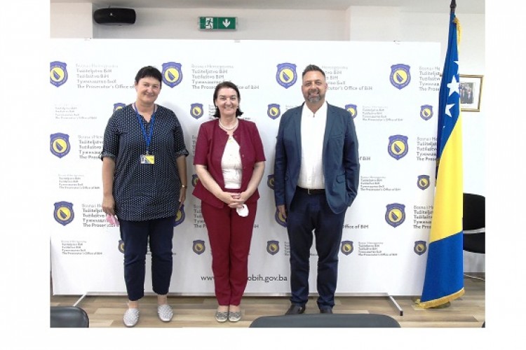 CHIEF PROSECUTOR MEETS WITH HEAD OF GIZ PROJECT COUNTERING SERIOUS CRIME IN THE WESTERN BALKANS