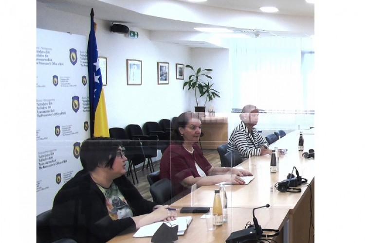 CHIEF PROSECUTOR MEETS WITH HEAD OF GIZ PROJECT COUNTERING SERIOUS CRIME IN THE WESTERN BALKANS