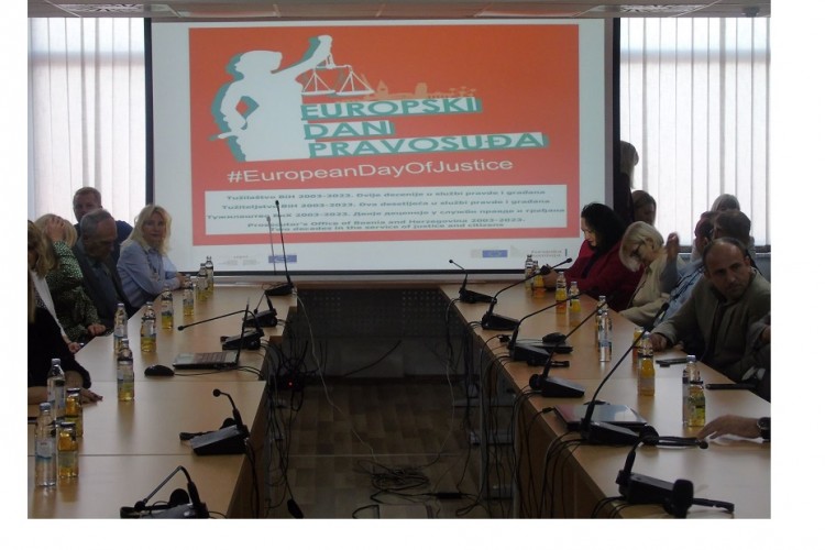 EUROPEAN DAY OF JUSTICE MARKED IN THE PROSECUTOR’S OFFICE OF BOSNIA AND HERZEGOVINA