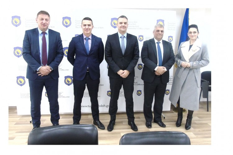 CHIEF PROSECUTOR MET WITH MINISTER OF JUSTICE OF BIH