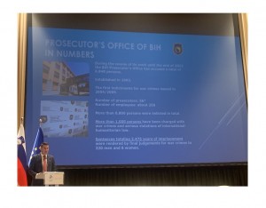 CHIEF PROSECUTOR PRESENTED THE WORK OF THE SPECIAL DEPARTMENT FOR WAR CRIMES AT THE EU CONFERENCE ON THE FIGHT AGAINST GENOCIDE, CRIMES AGAINST HUMANITY AND WAR CRIMES