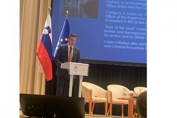 CHIEF PROSECUTOR PRESENTED THE WORK OF THE SPECIAL DEPARTMENT FOR WAR CRIMES AT THE EU CONFERENCE ON THE FIGHT AGAINST GENOCIDE, CRIMES AGAINST HUMANITY AND WAR CRIMES