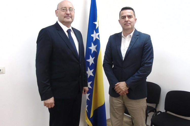 CHIEF PROSECUTOR MET WITH DIRECTOR OF BIH BORDER POLICE