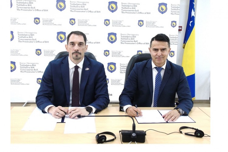 POTPISAN PROTOKOL O MEĐUSOBNOJ SARADNJI TUŽILAŠTVA BiH I VRHOVNOG DRŽAVNOG TUŽILAŠTVA CRNE GORE
