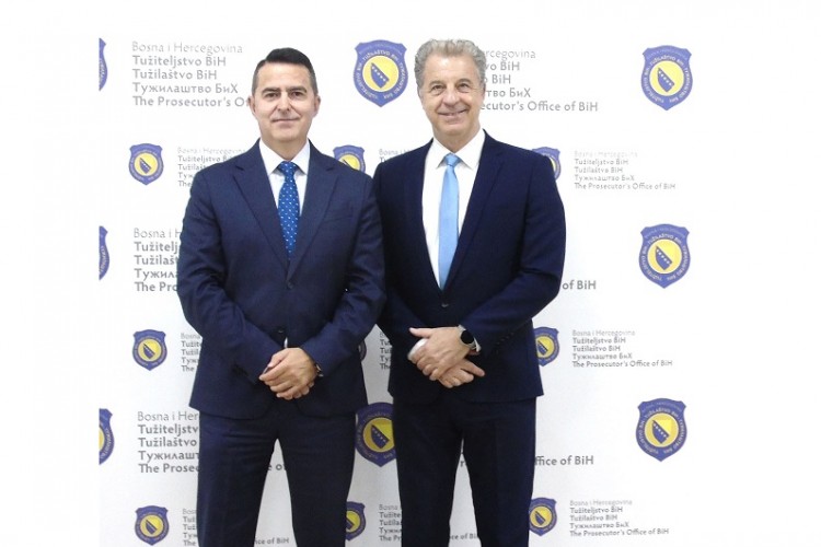 GLAVNI TUŽILAC PRI MRMKS-u U POSJETI TUŽILAŠTVU BOSNE I HERCEGOVINE
