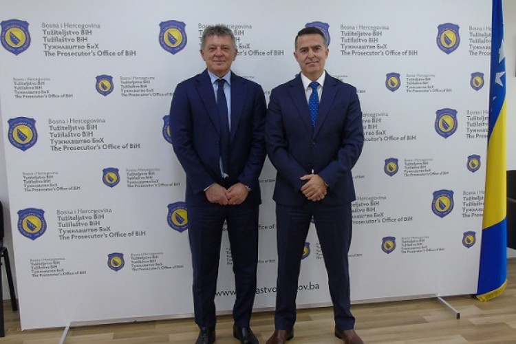 MEETING OF CHIEF PROSECUTOR OF BIH PROSECUTOR’S OFFICE AND CHIEF STATE ATTORNEY OF REPUBLIC OF CROATIA