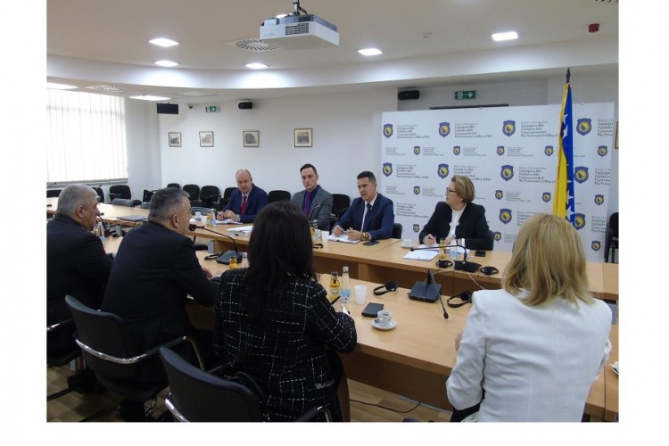 ОДРЖАН САСТАНАК ГЛАВНОГ ТУЖИОЦА И МИНИСТРА ПРАВДЕ БиХ
