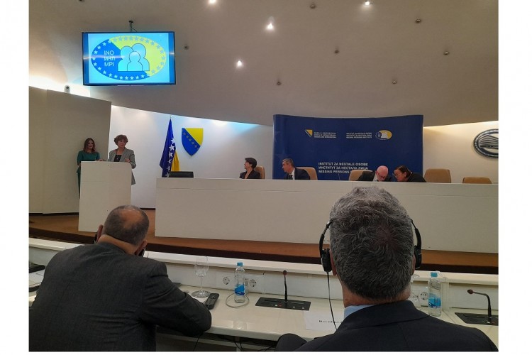 REPRESENTATIVES OF THE BIH PROSECUTOR’S OFFICE PARTICIPATED IN THE MARKING OF THE 20TH ANNIVERSARY OF THE INSTITUTE FOR MISSING PERSONS (IMP) BIH