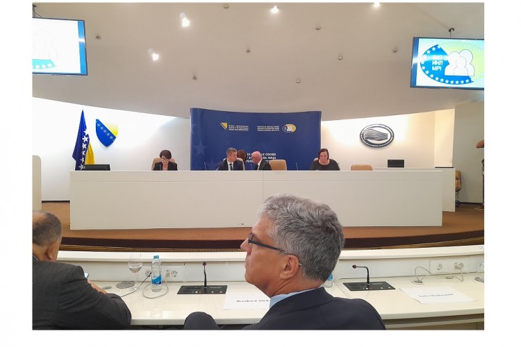 REPRESENTATIVES OF THE BIH PROSECUTOR’S OFFICE PARTICIPATED IN THE MARKING OF THE 20TH ANNIVERSARY OF THE INSTITUTE FOR MISSING PERSONS (IMP) BIH