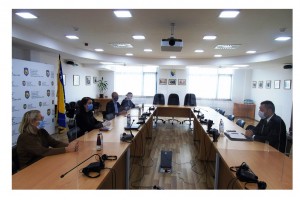 CHIEF PROSECUTOR MEETS WITH ACTING DIRECTOR OF FORENSIC EXAMINATION AND EXPERTISE AGENCY
