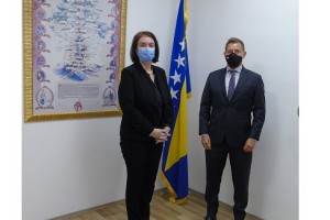 CHIEF PROSECUTOR GORDANA TADIĆ MEETS POLICE ATTACHÉ OF AUSTRIAN EMBASSY TO BOSNIA AND HERZEGOVINA