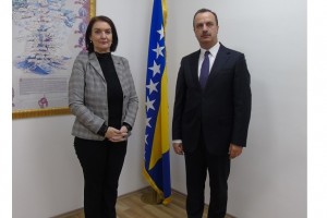 CHIEF PROSECUTOR MEETS UKRAINIAN AMBASSADOR TO BOSNIA AND HERZEGOVINA
