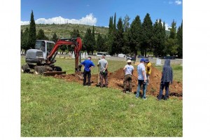 EXHUMATION COMPLETED IN THE AREA OF MOSTAR
